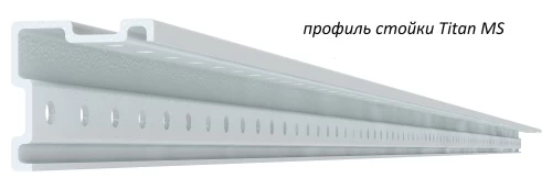 Стеллаж металлический Титан МС-750 2000x1000x800/3